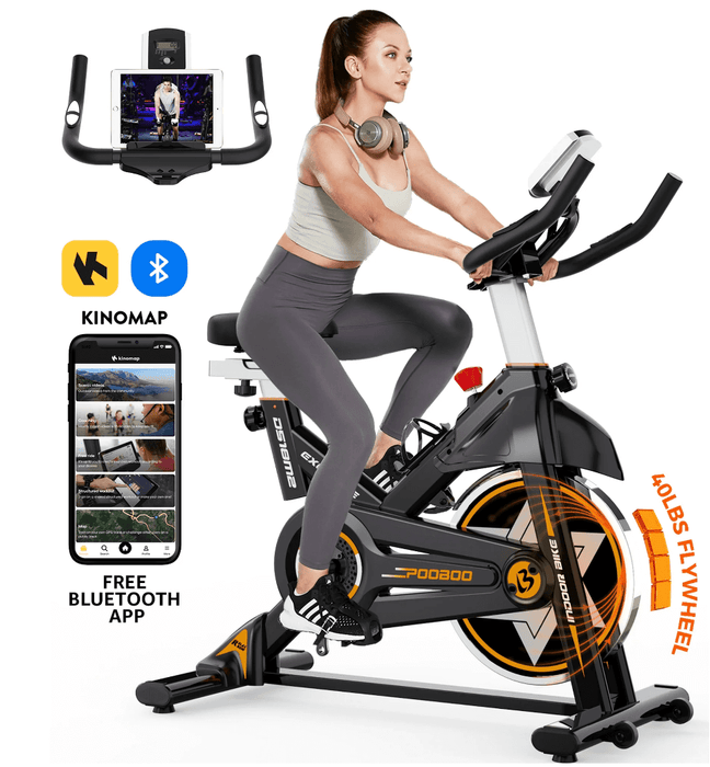 Pooboo Indoor Cycling Bike Exercise Bikes Magnetic Resistance for Home Cardio Workout Machine